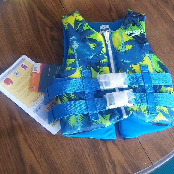Speedo life jacket youth junior 50-90 lbs - Picture 2 of 4